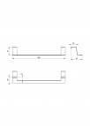 Deante Virtuves auduma stienis, Brushed Steel 2