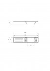 Deante Magnetic Piederumu komplekts izlietnei, Brushed Steel 5