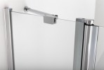 Dušas durvis nišām Ieva Plus 120 cm 8