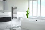 P.M.H dvieļu žāvētājs Apollo 500x1140 mm, Brushed Stainless Steel 4