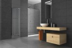 P.M.H dvieļu žāvētājs Rosendal 420x950 mm, Brushed Stainless Steel 6