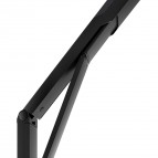 Keuco Axess invalīdu atbalsta rokturis salokāms 850 mm, Melns matēts 7
