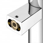 Keuco Axess vertikāls invalīdu atbalsta rokturis 600 mm, Hroms 5
