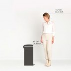 Brabantia atkritumu tvertne 30 l, Confident Grey 2