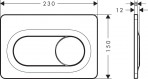 Hansgrohe iFrame Original S skalošanas plāksne, MB 2