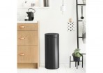 Brabantia Touch atkritumu tvertne 30 l, Matt Black 3
