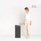Brabantia Touch atkritumu tvertne 30 l, Matt Black 6