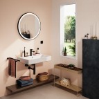 Hansgrohe Xarita Lite S Spogulis ar LED, 900/30, Matt Black 4