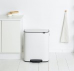 Brabantia Bo Step On atkritumu tvertne 60 L, Balta 2