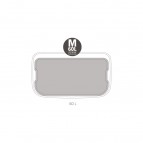Brabantia Bo Step On atkritumu tvertne 60 L, Balta 5