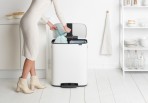 Brabantia Bo Step On atkritumu tvertne 2 x 30 L, Balta 7