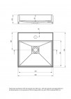 Deante Correo Granīta izlietne, Metallic Grey 4
