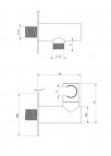 Deante Silia Vannas maisītājs, 4 caurumu, iebūvējams, Brushed Steel 3