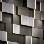 Somaris spoguļskapis 60x71x12 cm ar apsildi+LED, Black Matt 7