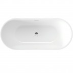 Deante Arnika Akrila vanna, ovāla - 160 cm, White 3