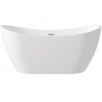 Deante Arnika Akrila vanna, ovāla - 160 cm, White 2