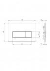 Deante Hiacynt New Tualetes poda komplekts, White/ Chrome 4