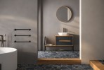 P.M.H dvieļu žāvētājs Inga 859x91 mm, Polished Stainless Steel 3