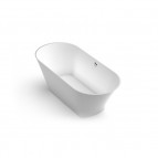 Ornea 3 brīvi stāvoša vanna 171x76x54 cm, Balta 3