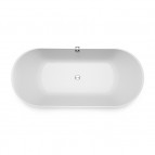 Ornea 3 brīvi stāvoša vanna 171x76x54 cm, Balta 4