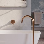 Omnires Y Dušas maisītājs slēptai uzstādīšanai, Polished Copper 3