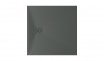 PAA Lettera KV akmens masas dušas paliknis 100 x 100 cm, Textured Grey