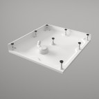 PAA Lettera dušas palikņa komplekts 80 x 100 cm, Textured Clay 9