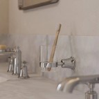 Omnires Art Line glāze ar turētāju, Brushed antique copper 2