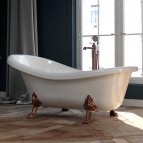 Omnires Armance brīvi stāvošs vannas maisītājs, Polished gold 3