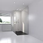 Fundo Primo dušas elements ar novirzītu izvadu 160x90 cm 3