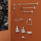 Gedy Tonga dvieļu turētājs 450 mm, Hroms 2