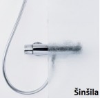 Dušas kabīne Viktorija 90x90x200 cm, Melns matēts 7