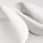 PAA Vanna Perla 1450 × 710 mm, Silkstone®, Matte Grey 9