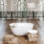 PAA Vanna Perla 1450 × 710 mm, Silkstone®, Matte Grey 10