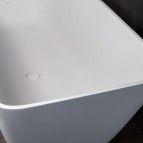 PAA Vanna Quadro 1590 × 700 mm, akmens masas, Glossy Fog 9