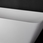 PAA Vanna Quadro 1590 × 700 mm, akmens masas, Glossy Fog 3