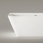 PAA Vanna Quadro Wall 1605 × 760 mm, akmens masas, Glossy Fog 2