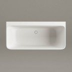 PAA Vanna Quadro Wall 1605 × 760 mm, akmens masas, Glossy Fog 10