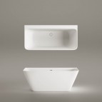 PAA Vanna Quadro Wall 1605 × 760 mm, Silkstone®, Matte Grey 16