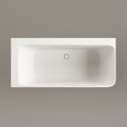 PAA Vanna Quadro Corner D 1600×750 mm,akmens masas, Glossy Fog 4