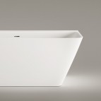 PAA Vanna Quadro Corner D 1600×750 mm, Silkstone®,Matte Grey 3