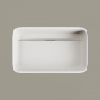 PAA Izlietne Quadro On, 555x335 mm, Silkstone®, Matte Caffelatte 6