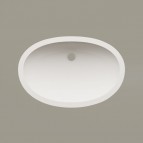 PAA Iebūvējama izlietne Ovo In, 55x37 cm, Silkstone®, Matte Oyster 6