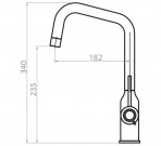 Unus virtuves maisitājs ar grozāmu snīpi, Alba 3