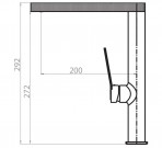 Cantus virtuves maisitājs ar grozāmu snīpi, Alba 2