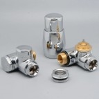 Термостатический клапан P.M.H Inter SET, правый, Xром