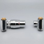 P.M.H. termostatiskais vārsts Inter SET, labais, Hroms 4