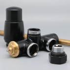 P.M.H. termostatiskais vārsts UNIKO, labais, Melns 2