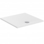Strada+ dušas paliktnis 80x80 cm,notece priekšpusē vidū, Balts