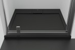 Ultraflat S i.life dušas paliktnis 100x100 cm, Jet black 3